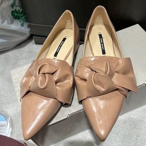 Zara Nude Flats